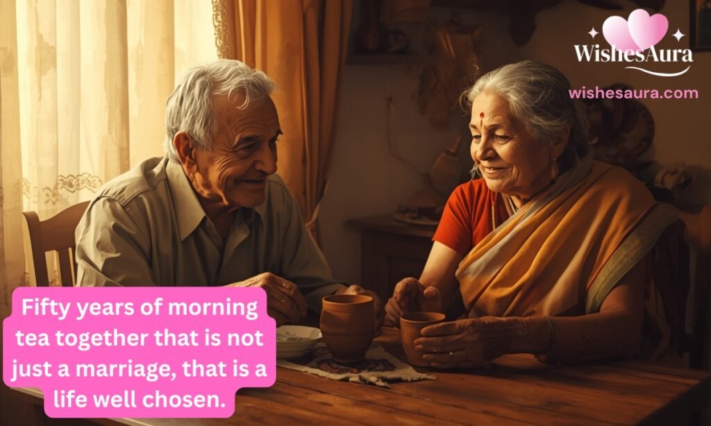 Anniversary Wishes for Elderly Couple