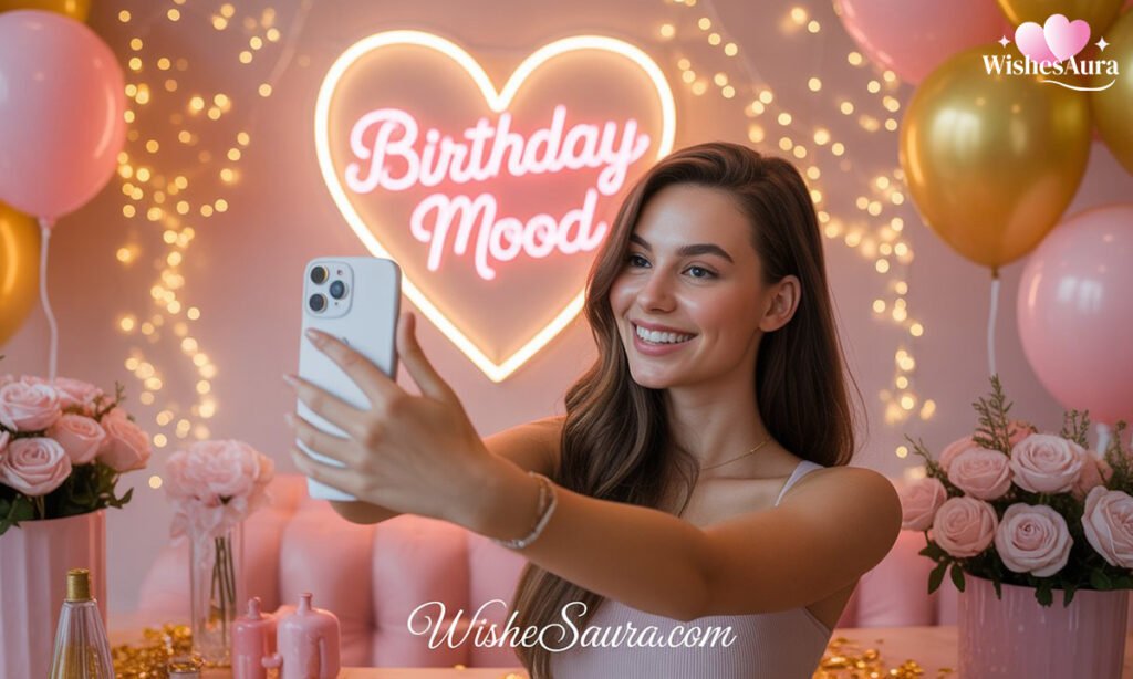 Birthday Wishes to Myself with Emojis and Captions