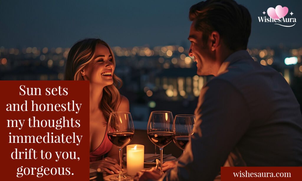 Flirty Good Evening Messages to Tease Your Lover