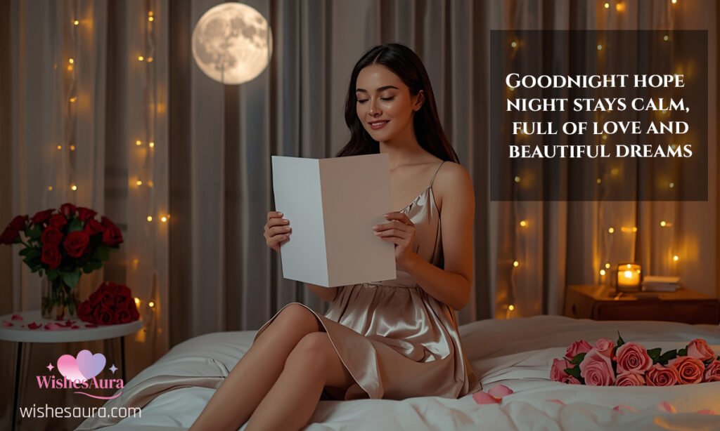 Goodnight hope night stays calm