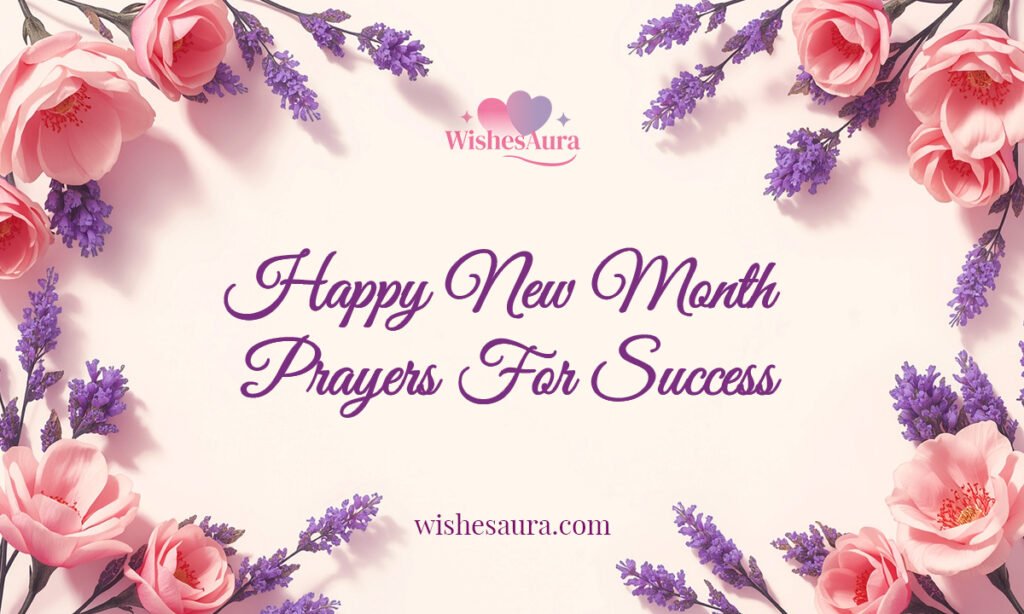 Happy New Month Prayers For Success