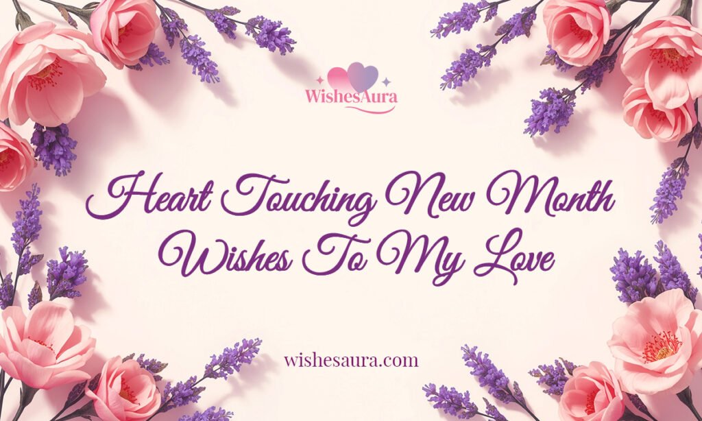 Heart Touching New Month Wishes To My Love