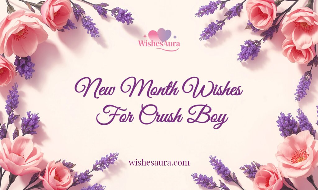 New Month Wishes For Crush Boy