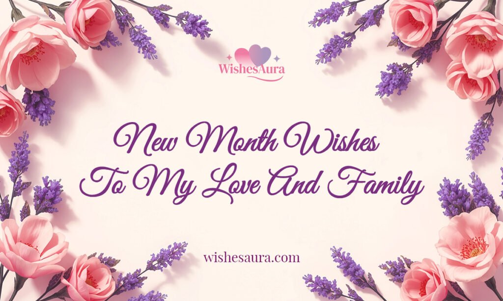 New Month Wishes To My Love And Family