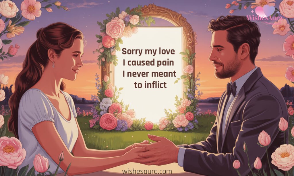 Losing your trust hurts more than anything I am truly sorry