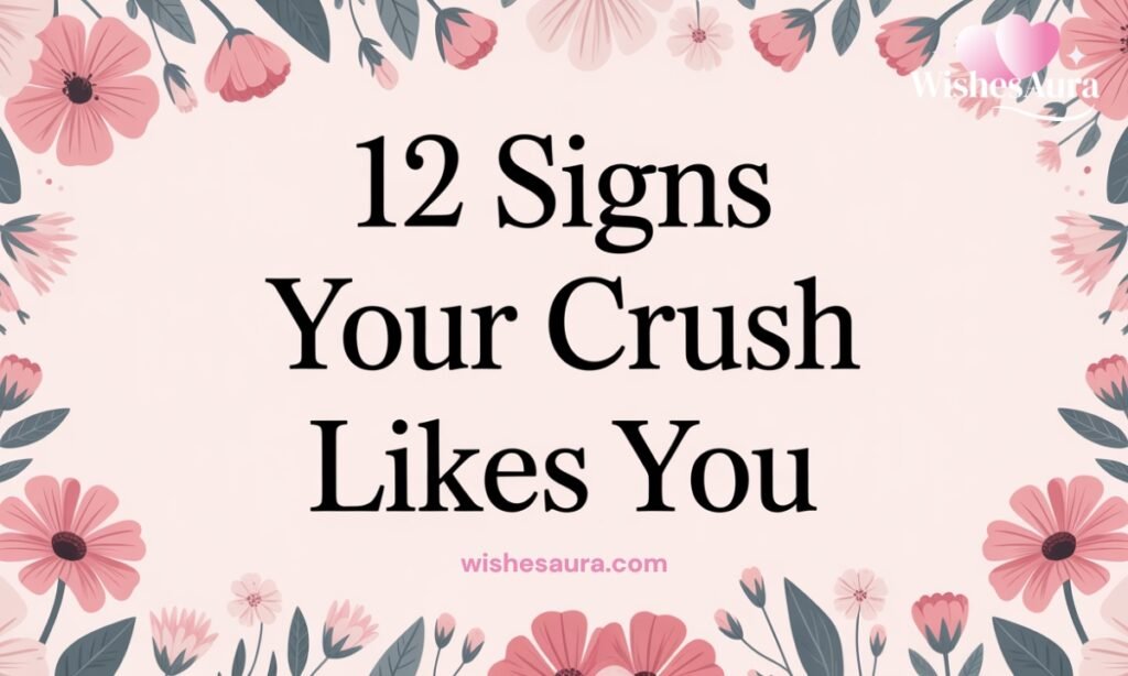 12 signs your crush like you