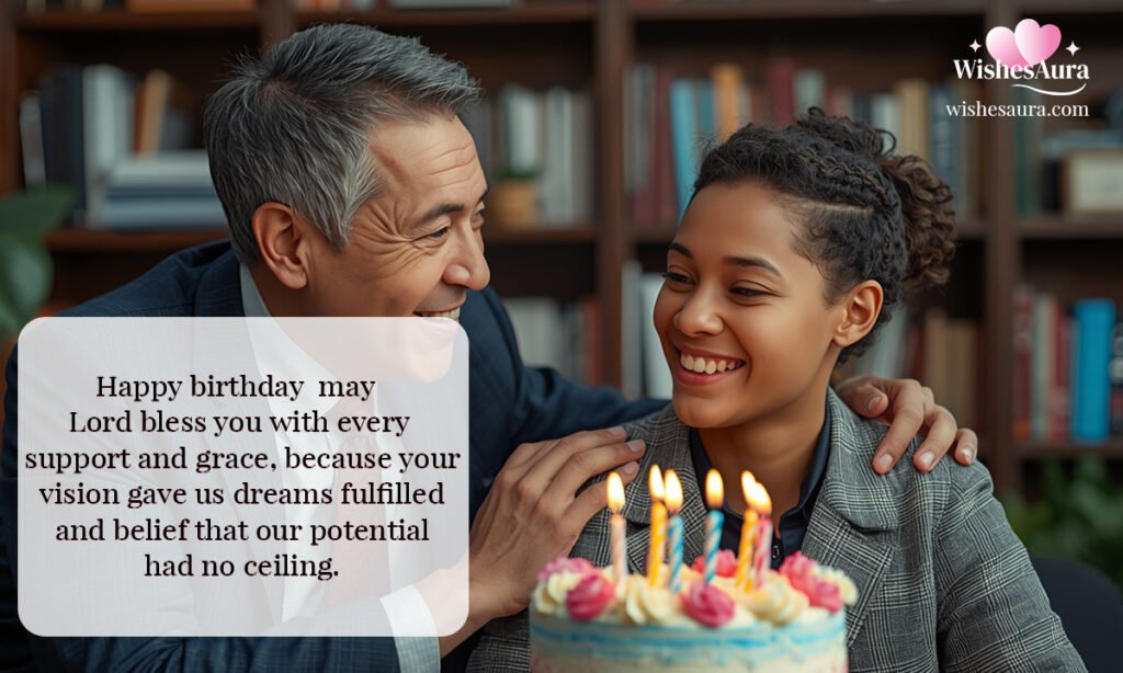 Birthday Wishes for Boss & Mentor