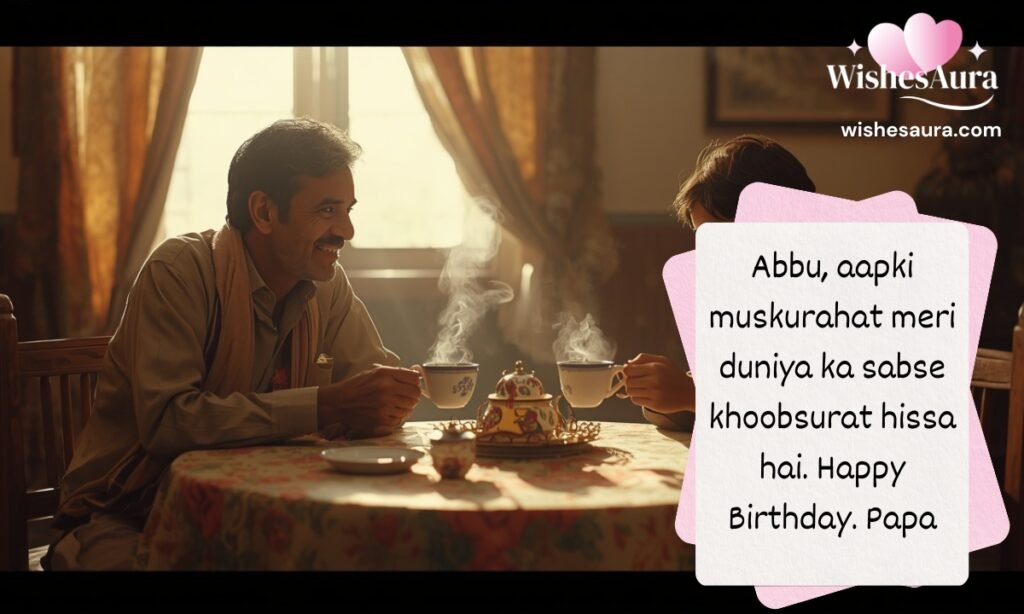 Birthday Wishes for Dad in Urdu