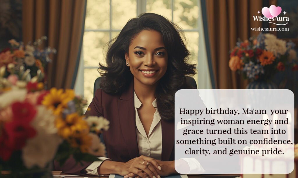 Birthday Wishes for Female Boss - Lady Boss