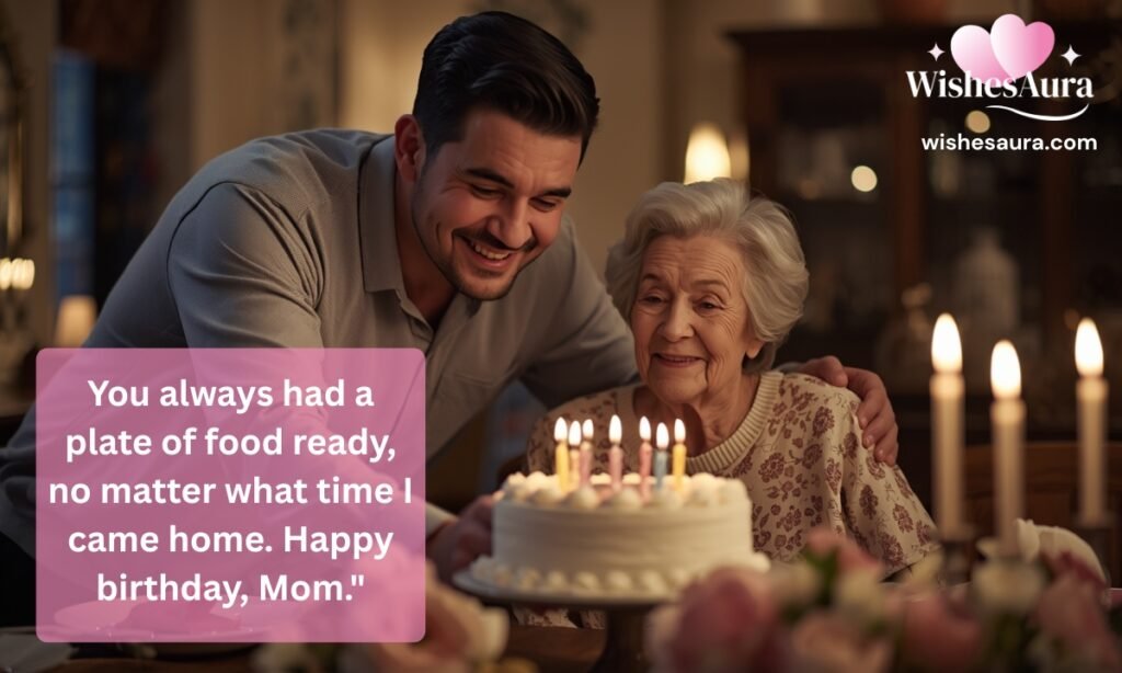 Birthday Wishes for Mom from Son