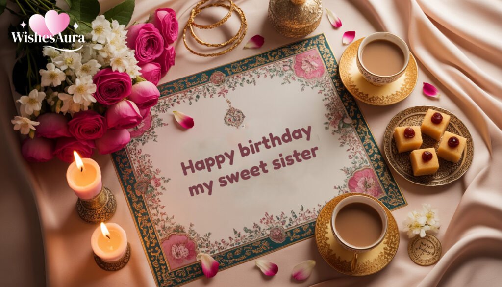 Birthday Wishes for Sister birthday card