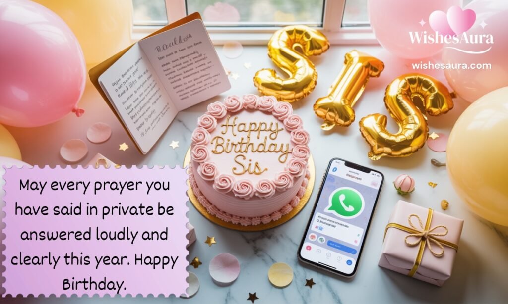 Blessing Birthday Wishes for Sister