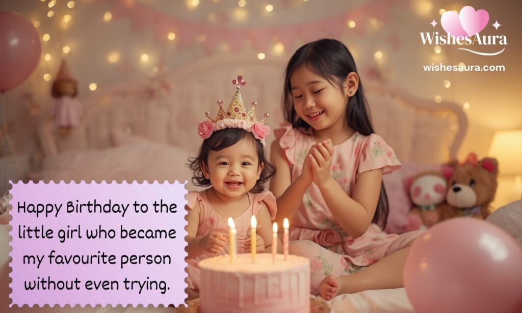 Cute and Adorable Wishes for Your Baby Sis
