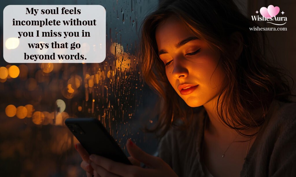 Deep I Miss You Messages For Her
