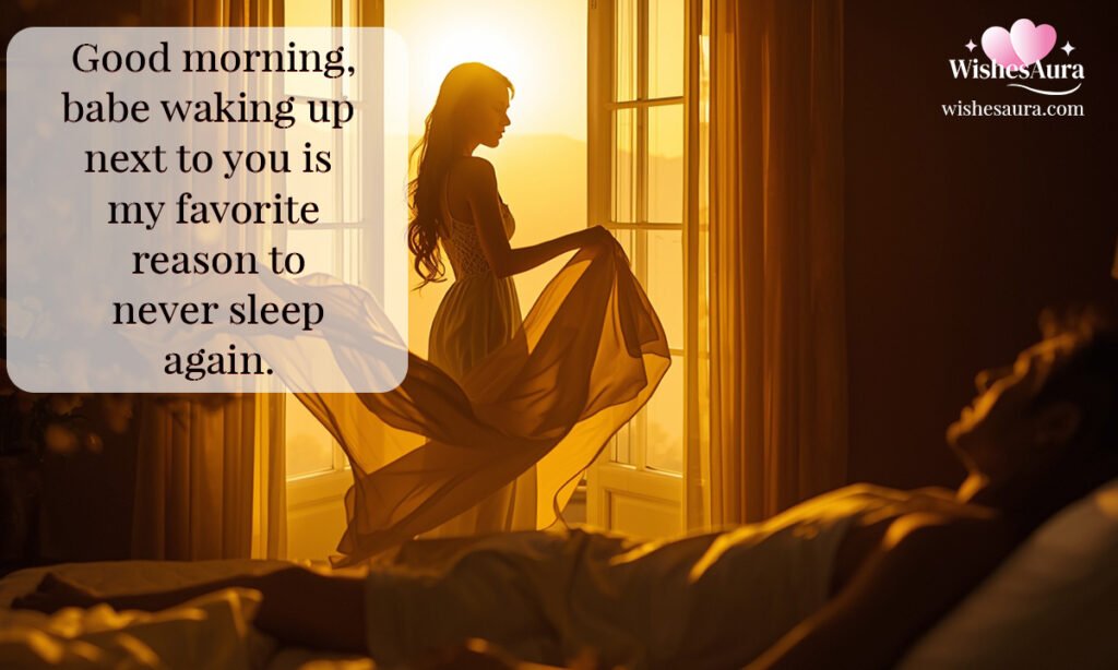 Funny Good Morning Messages for Wife