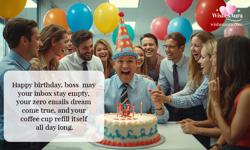 Funny Birthday Wishes for Boss