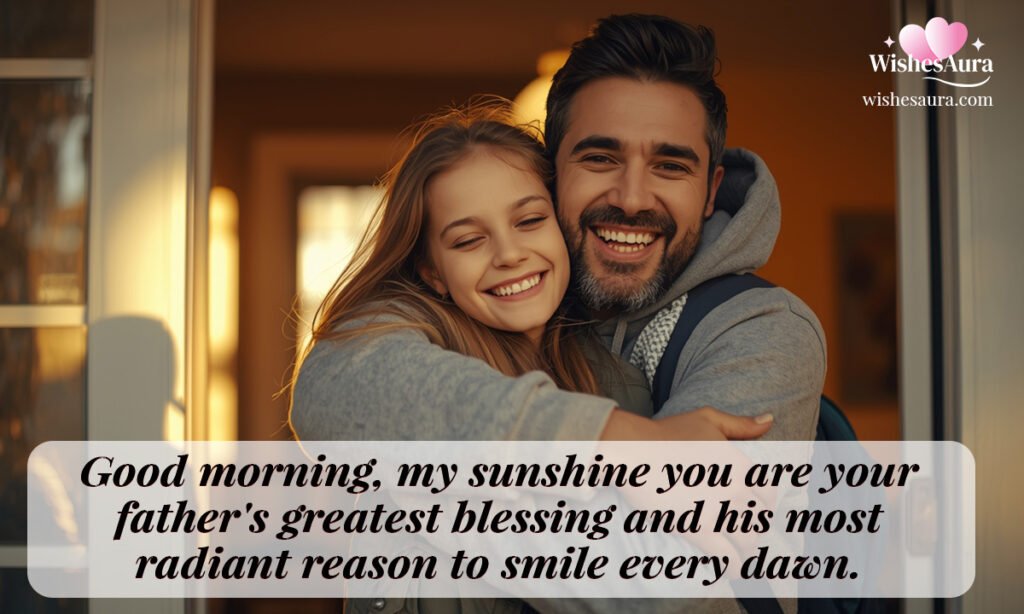 Good Morning Quotes for Daughter from Father