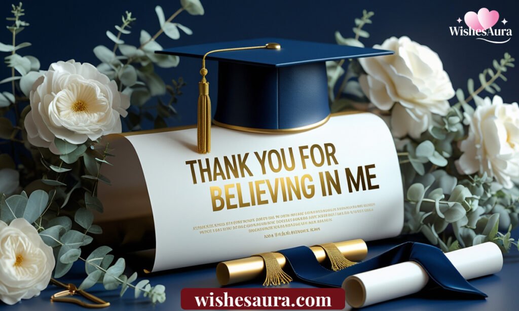 Graduation Thank You Messages