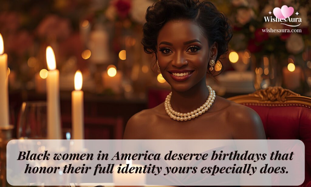 Happy Birthday African American Woman