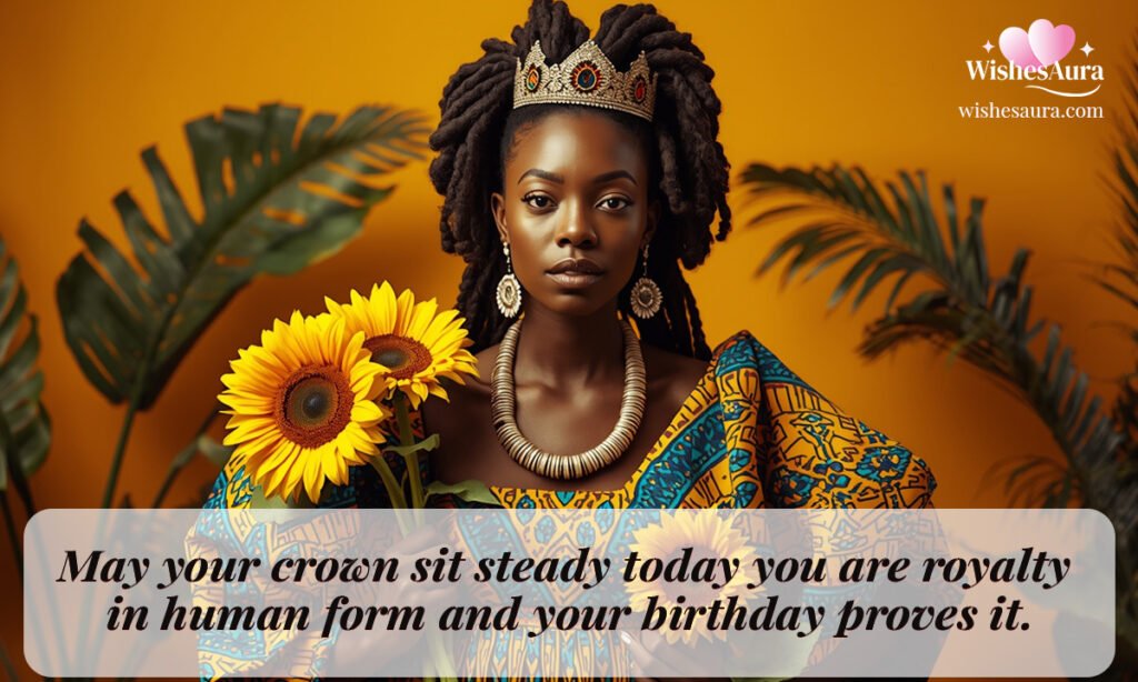Happy Birthday Black Queen Wishes Full of Pride and Culture