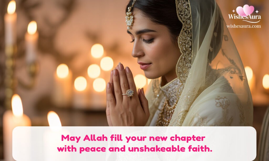 Islamic Engagement Wishes for Sister