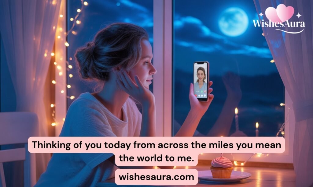 Long Distance Birthday Wishes for Best Friend