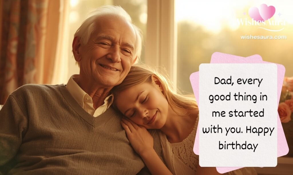 Short Wishes from Daughter to Dad