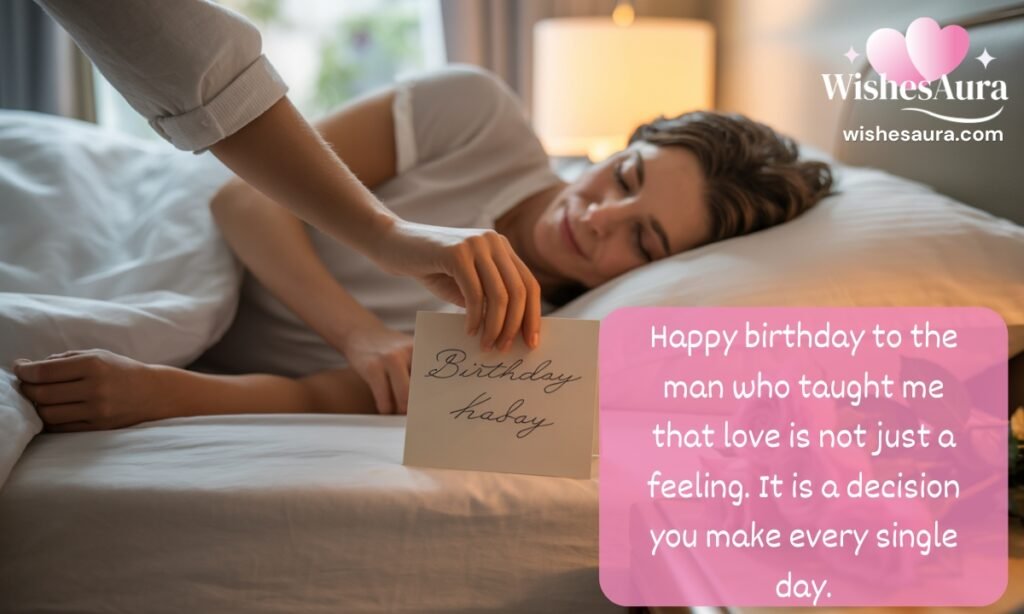 Birthday card surprise