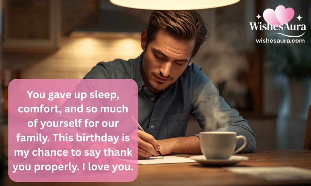 Emotional Wishes from a Loving Husband