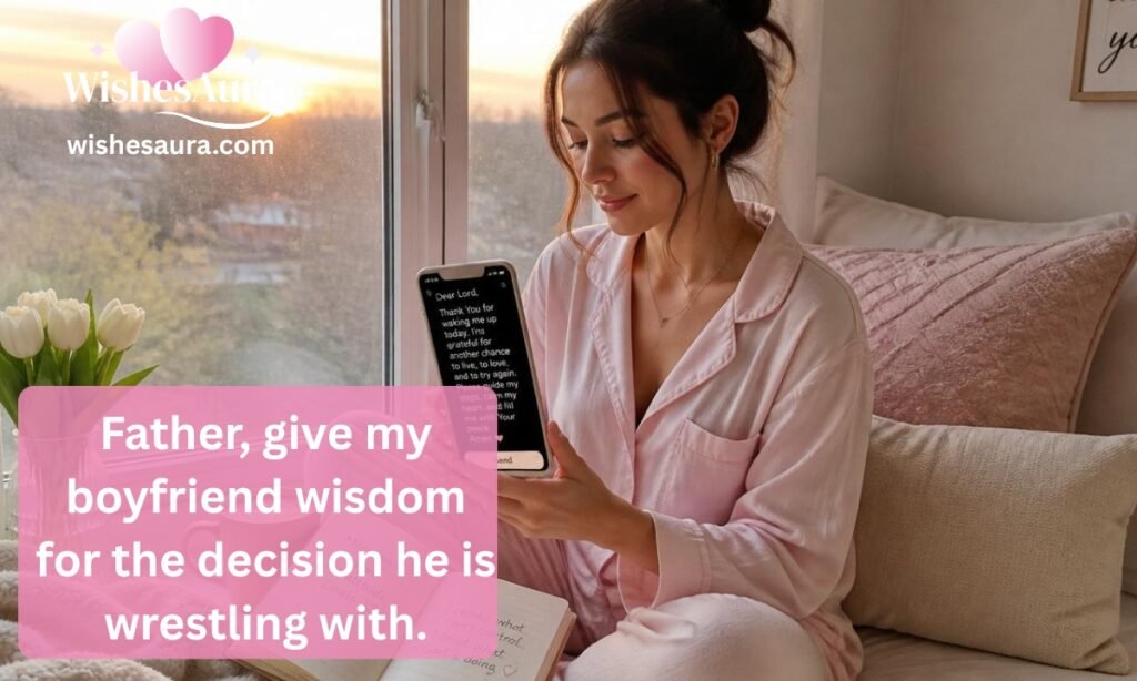 Prayers for Boyfriend's Wisdom and Decision-Making