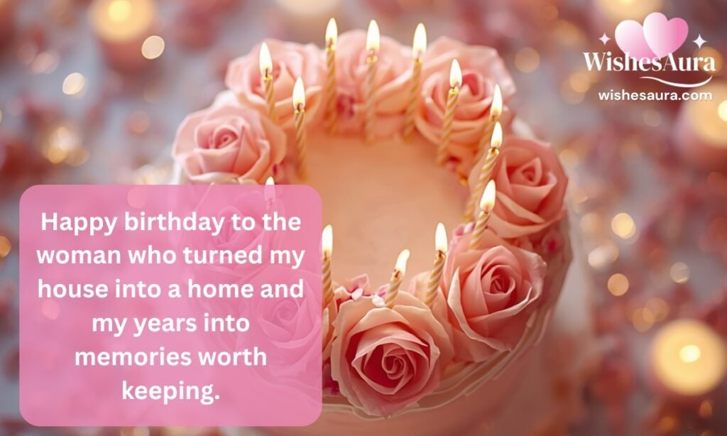 Sweet Birthday Wishes for Wife in English