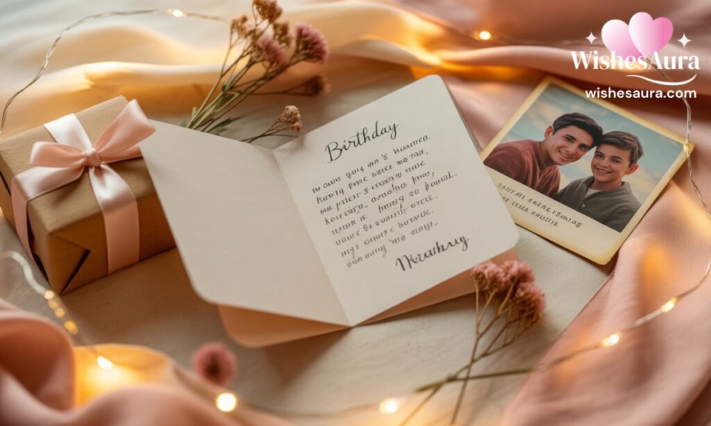 Wishes with a Birthday Card or Gift