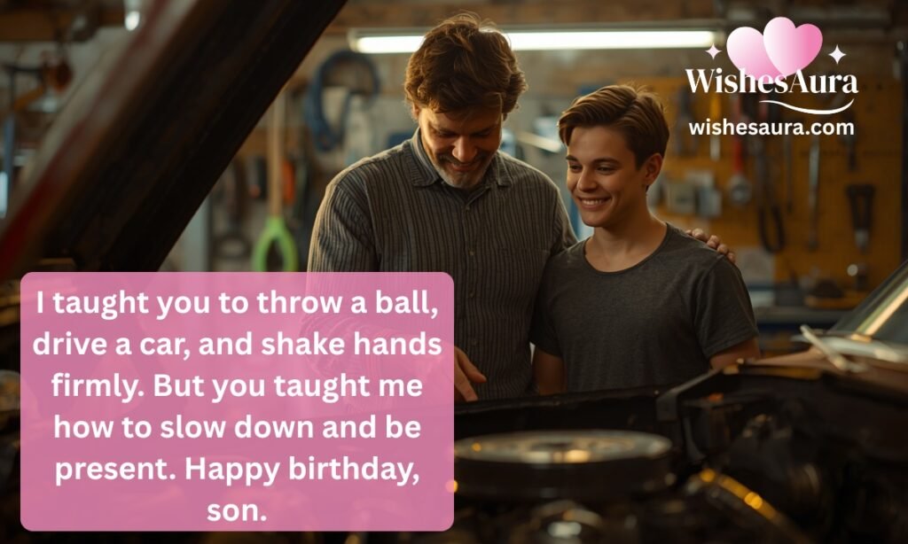 Birthday Wishes for Son from Dad