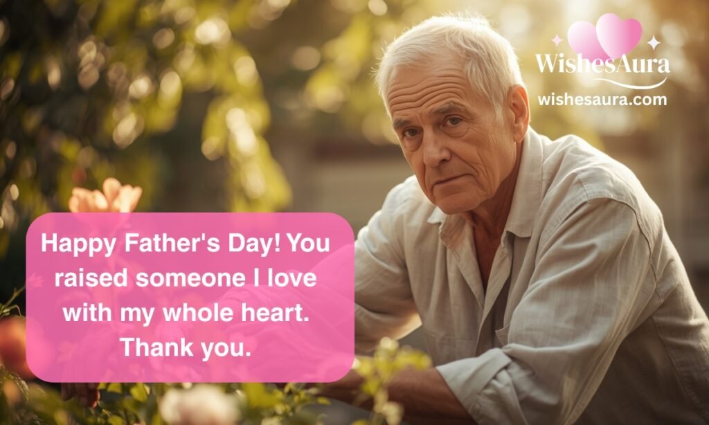 Short and Sweet Father's Day Wishes for Father-in-Law