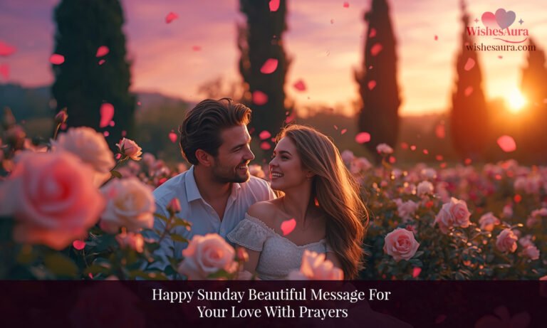250+ Happy Sunday Beautiful Message For Your Love With Prayers
