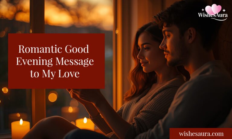 720 Romantic Good Evening Message to My Love
