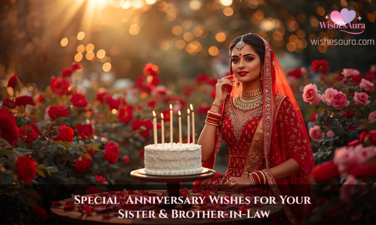 Special Anniversary Wishes for Your Sister & Brother-in-Law