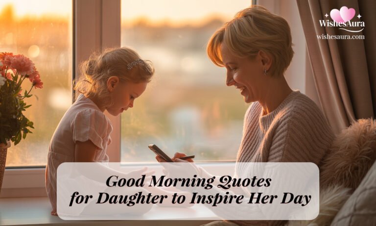 120+ Good Morning Quotes for Daughter to Inspire Her Day