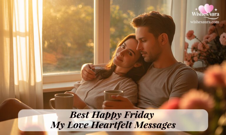 450+ Best Happy Friday My Love Heartfelt Messages