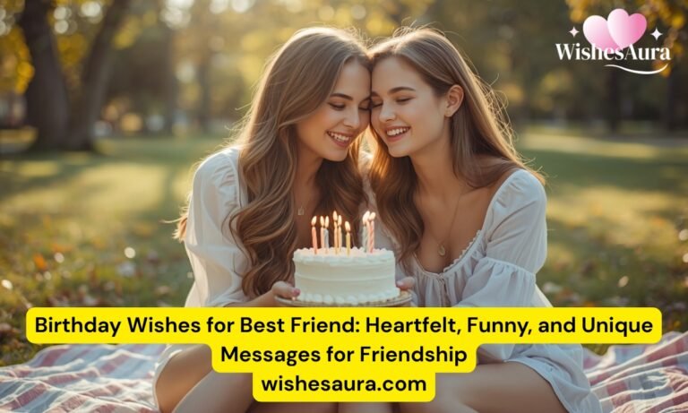 Birthday Wishes for Best Friend: Heartfelt, Funny, and Unique Messages for Friendship