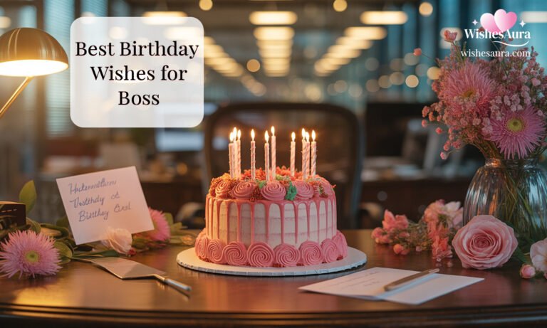 Best Birthday Wishes for Boss