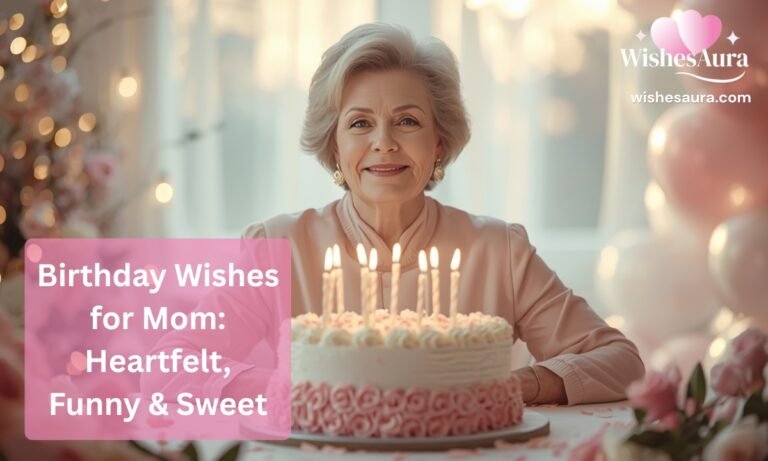 Birthday Wishes for Mom Heartfelt, Funny & Sweet
