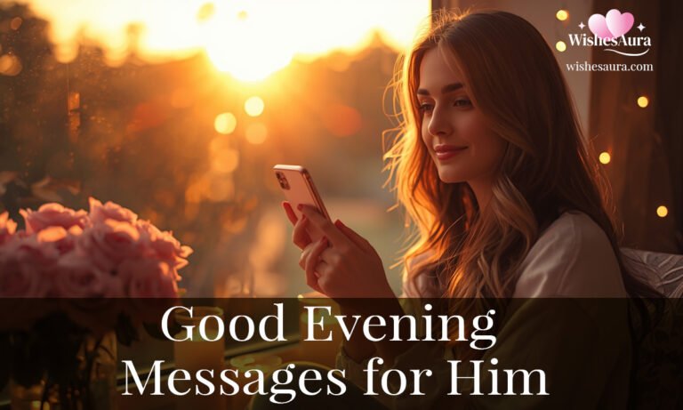 Good Evening Messages for Him