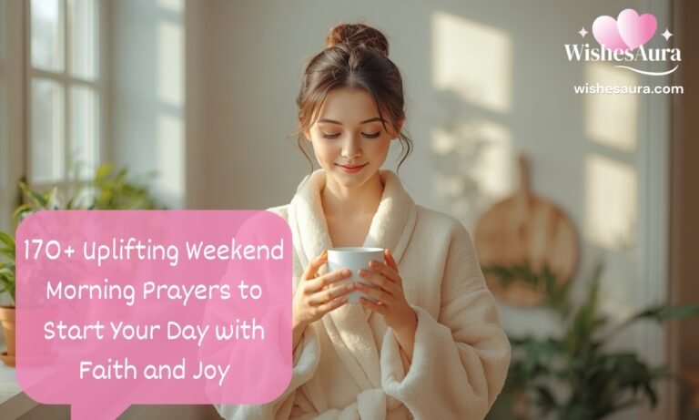 170+ Uplifting Weekend Morning Prayers to Start Your Day with Faith and Joy