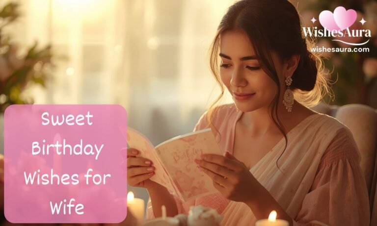 Sweet Birthday Wishes for Wife