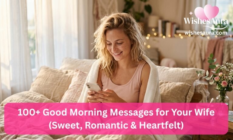 100+ Good Morning Messages for Your Wife (Sweet, Romantic & Heartfelt)