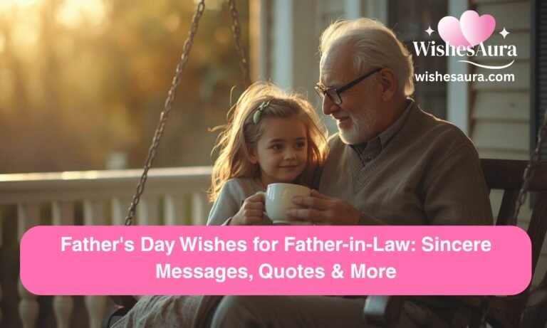 Father's Day Wishes for Father-in-Law Sincere Messages, Quotes & More